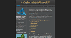 Desktop Screenshot of np-psych.com